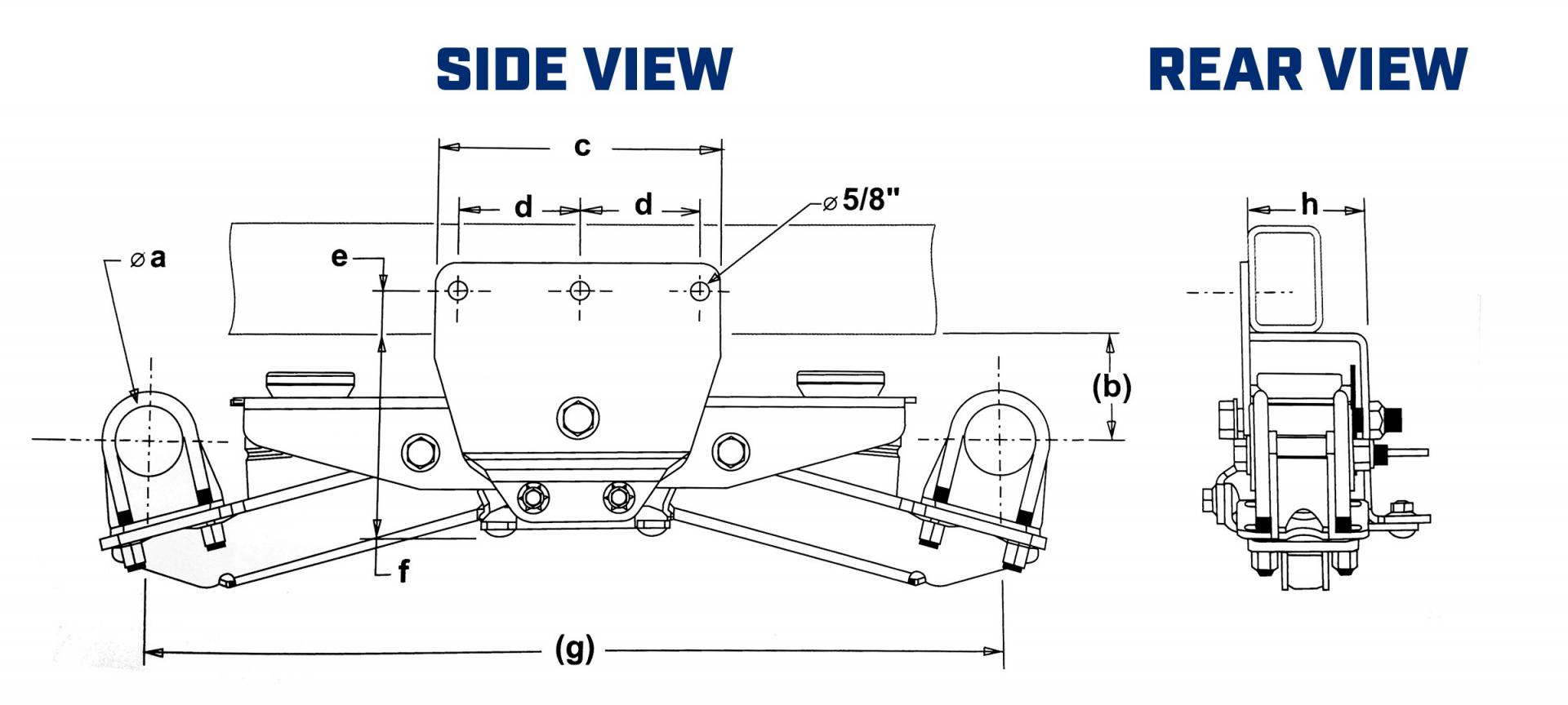 Timbren Equalizing Dimensions Timbren Tandem Axle Sizes
