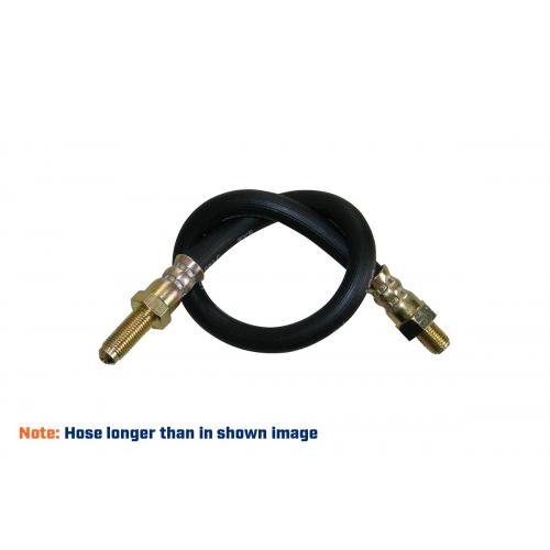 image of Brake hose male - male, steel ends