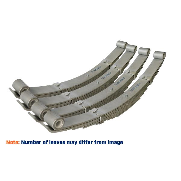 product image for Springs only (set of 4) eye/eye 610mm 7L, 3250 kg/4 zinctech