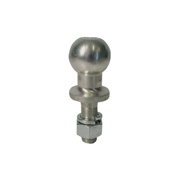product image for Towball 1.7/8" x 7/8" longshank, 3500 kg silver zinc plated