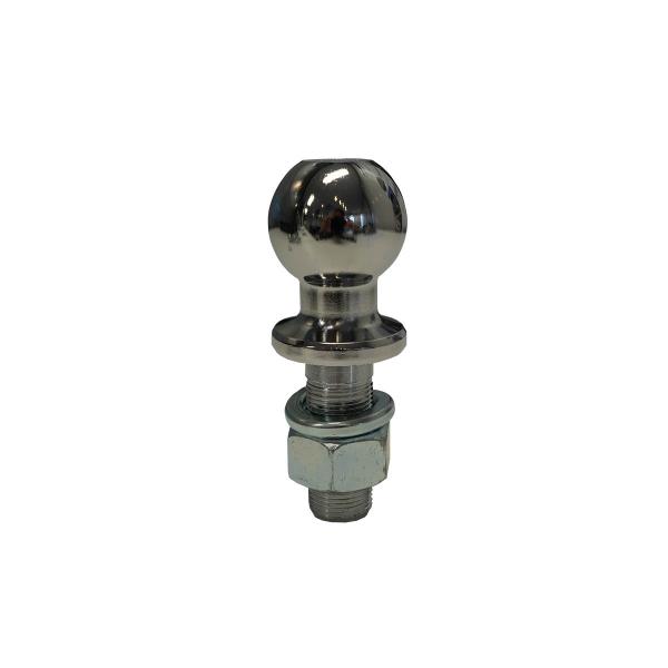 product image for Towball 50mm x 1" longshank, 3500 kg chrome