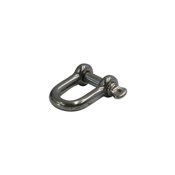 D-Shackle 10 mm stainless - not rated