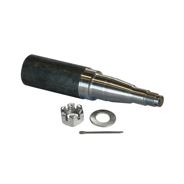 product image for Stub axle 45 x 215mm round 1750kg/pr incl nut