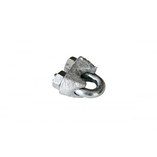 image of Wire rope clamps, 4 mm galv