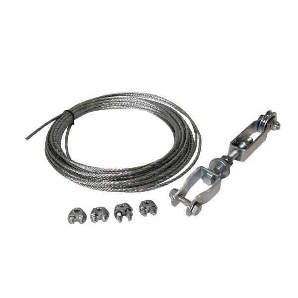 product image for Mechanical Handbrake kit, 1 axle, 10m, Stainless
