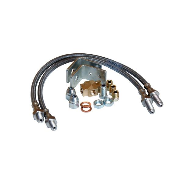 product image for Suit hydraulic disc, male/male, Stainless Steel, 1 axle brak