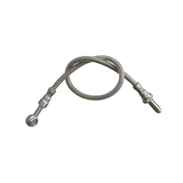 product image for Brake hose male - banjo, stainless steel braided