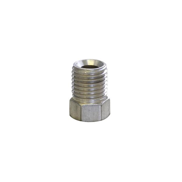 product image for Male tube nut short 3/8" UNF