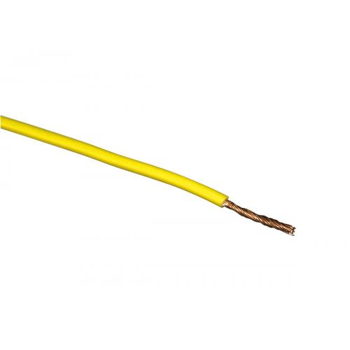 image of Single core cable 100 m roll, yellow 10 A, ECA3-100