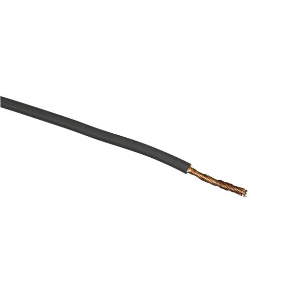 product image for Single core cable 500 m roll, black 10 A, ECA3-500B