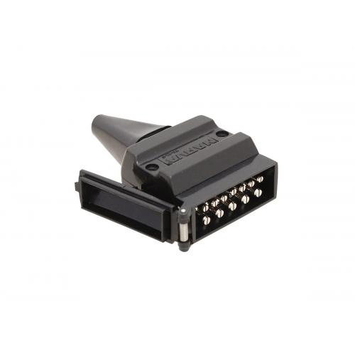 image of 12 pin flat plug