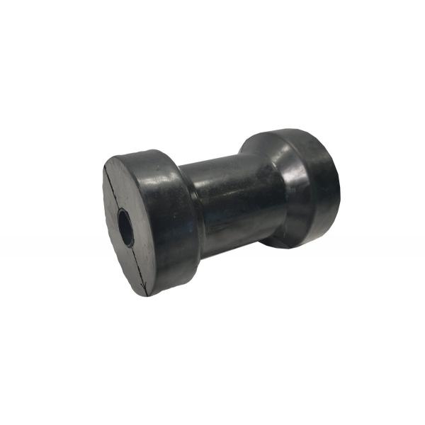 product image for Keel roller 115 mm black, flanged ends