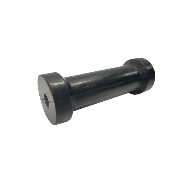 product image for Keel roller 200 mm black, flanged ends