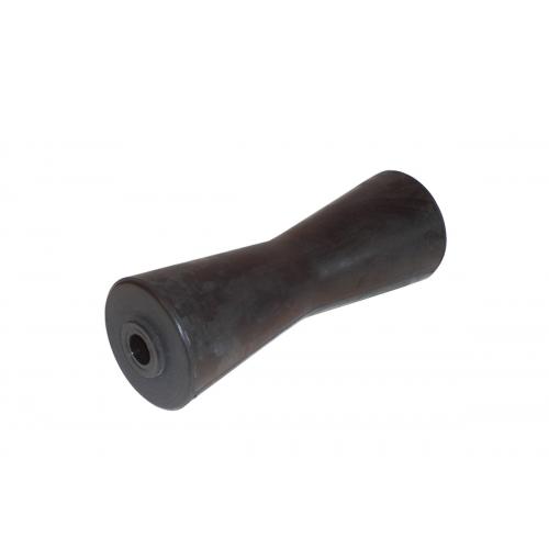 image of Keel roller 200 mm black, curved type