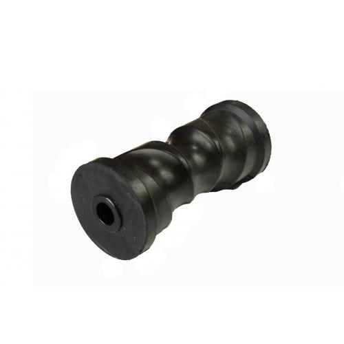 image of Self centre roller 160 mm black rubber