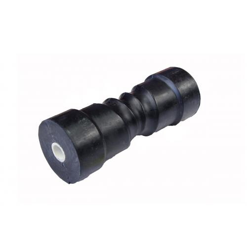 image of Self centre roller 200 mm black rubber