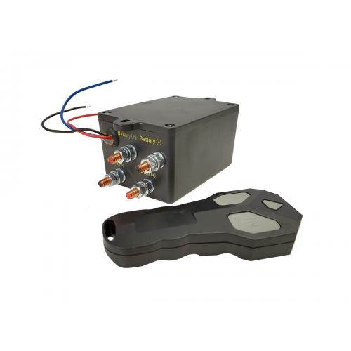 image of 12v solenoid box & Remote set - Suits WA / WP series winch
