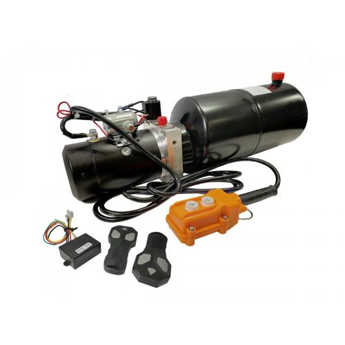 image of Hydraulic Power Pack, 12v, 8L tank, Wireless