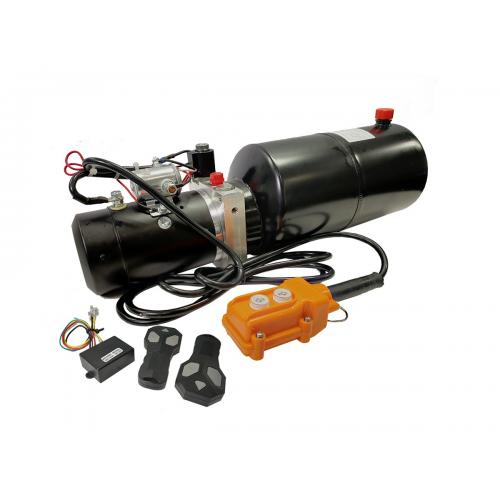 image of Hydraulic Power Pack, 24v, 8L tank, Wireless