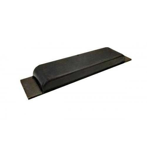 image of Tipper pad, mild steel backed small 200L x 45W x 20H