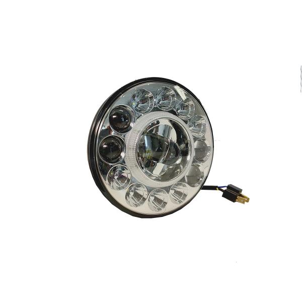 product image for LED 7" insert lamp hi/lo beam with Adaptor Plugs