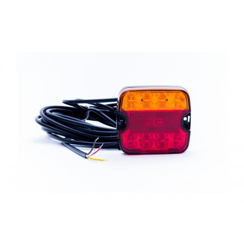 image of LED tail lamp, 120x125mm, L/hand - 8m Cable
