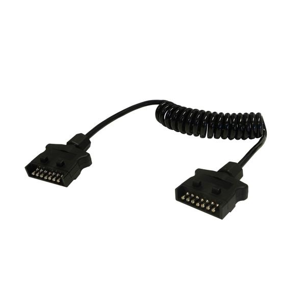 product image for 7 pin Flat - 7 pin Flat - Curly Hire Lead