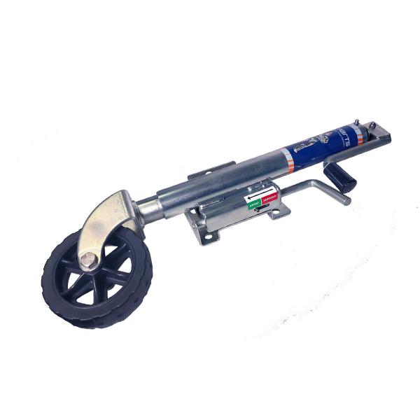 product image for Vertical pin, 6" Plastic wheel 150 kg, low bracket