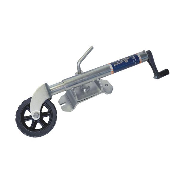 product image for Jockey wheel 6" plastic wheel, 150 kg, Bolt on