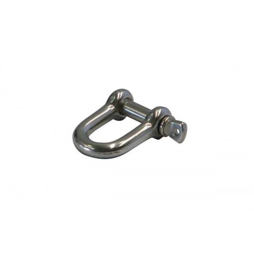 image of Dee shackle 8 mm stainless - not rated - Long