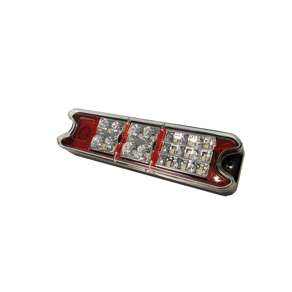 product image for LED tail lamp, w/reflector, 200x50mm, S/T/I/R,10-30v, E mark