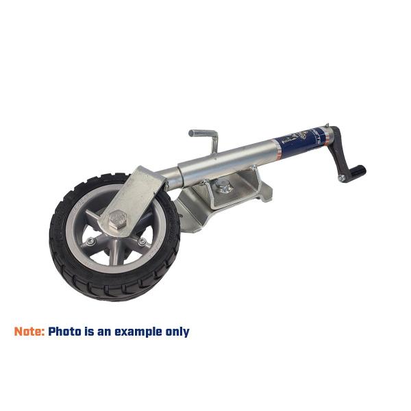 product image for Jockey wheel 7" Alloy wheel, 250 kg, U-bolt